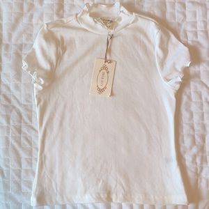 Cream NWT Mia Joy shirt